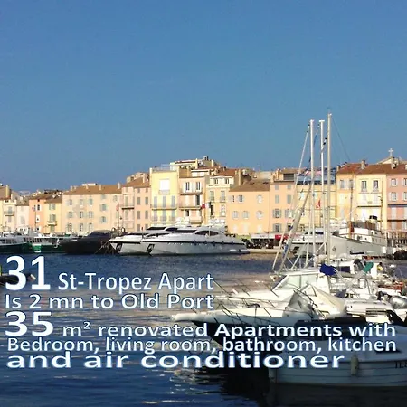 31 Saint-tropez Apart Lejlighed Saint-Tropez